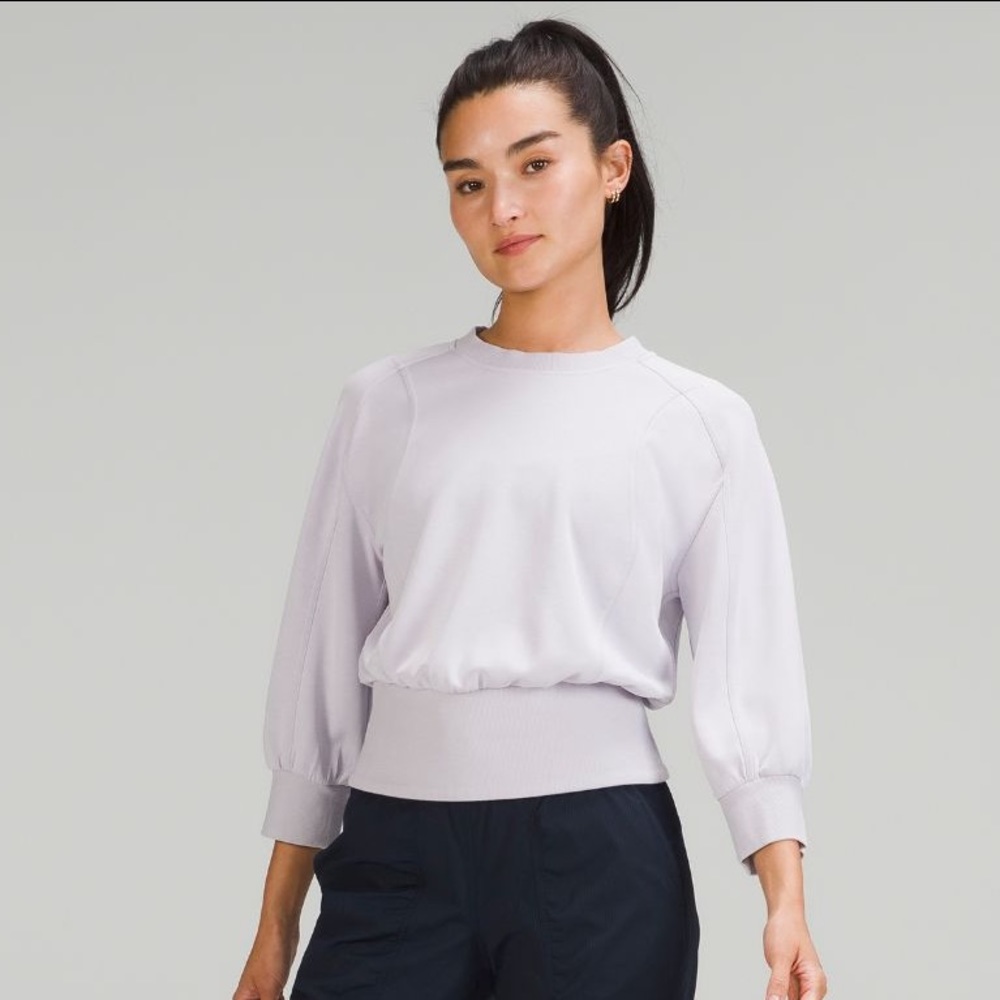 lululemon athletica Light Gray Sweater